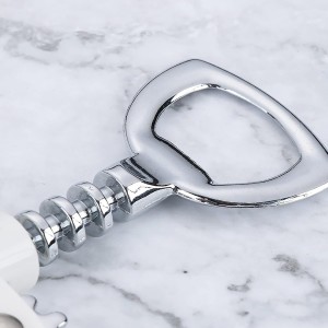 Wine Opner Wing Corkscrew,Stainless Steel Wing Corkscrew with Coil Cutter Used in Kitchen Restaurant Bars,Waiters Corkscrew Beer Cap Bottles Opener for Men Women （Black
