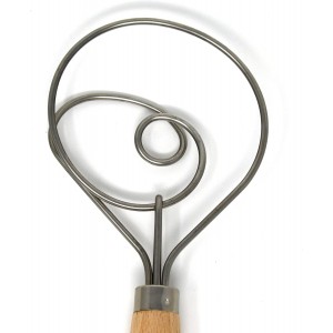 Norpro Scandinavian Dough Whisk 12