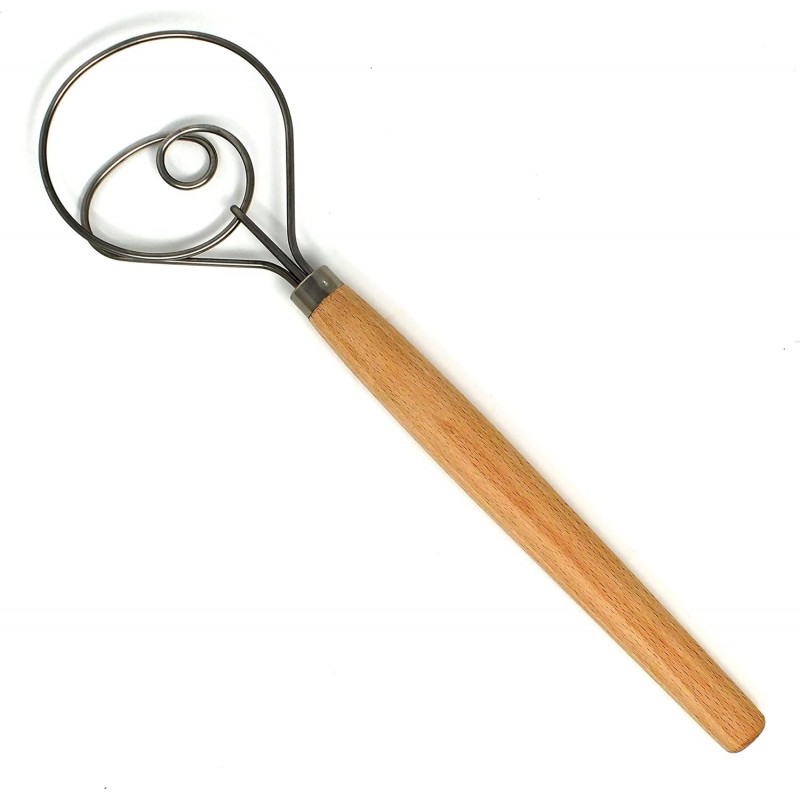Norpro Scandinavian Dough Whisk 12