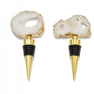 Sip and Shimmer Crystal Wine Bottle Stop...