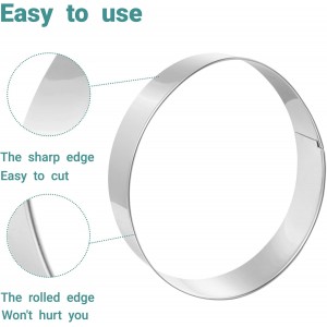 Easter Cookie Cutters 6 PCS, 3'' to 3.5'', Bunny, Egg, Carrot, Chick, Flower, Butterfly