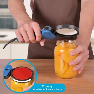 Double-Handle Jar Opener, Manual Jar Openers for Seniors, Gifts for Weak Hands with Arthritis, Patent | Unique Kitchen Gadgets