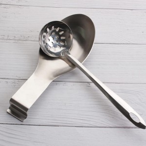 Spoon Rests for Kitchen, Utensil Rests Stainless Steel Spoon Holder Kitchen (Gold)