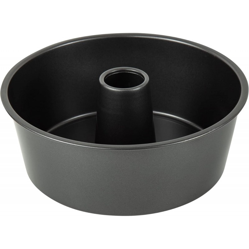 Non-Stick Angel Food Cake Pan, Heavy Duty Baking Pan, Rust-Free Oven Safe Cake Mold for Bundt, Chiffon, Cheesecake - Dishwasher Safe