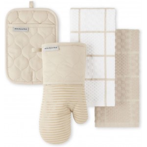 KITCHENAID Quilted Cotton Terry Cloth Ov...