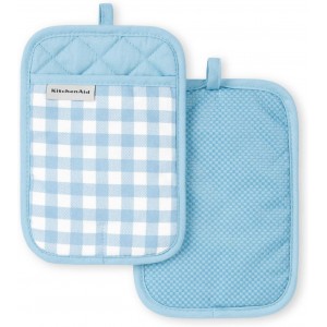 KitchenAid Gingham Pot Holder 2-Pack Set...