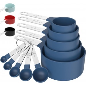 TILUCK Measuring Cups & Spoons Set, Stac...