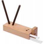 4-Rod Turn Box, Ceramic Sharpener Rod from Kitchen Sharpening Tool, Portable Manual Ceramic Sharpening Rod