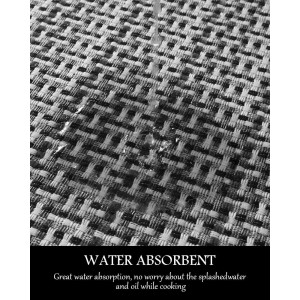 PADOOR Kitchen Mats for Floor, Kitchen Rugs Non Slip Washable, Rubber Backed Kitchen Runner Super Absorbent Kitchen Floor Mat Sink Rug, 20”x47” Grey