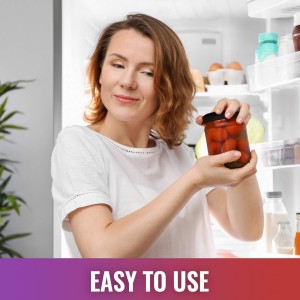 JAR HEADS Rubber Jar Opener Gripper Pad 2 Pack - Thick 5 Inch Grippers for Opening Jars Made in the USA - Jar Opener for Weak Hands & Seniors with Arthritis