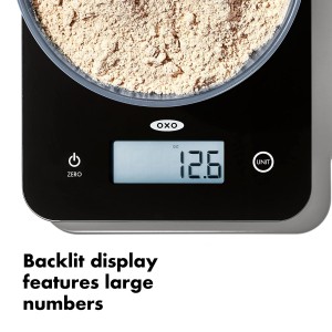 OXO Good Grips Everyday Glass Food Scale 11lbs/5kg