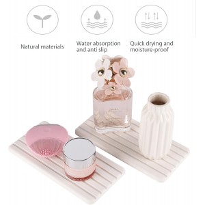 2 PCS Water Absorbent diatomite Coasters, 8.3