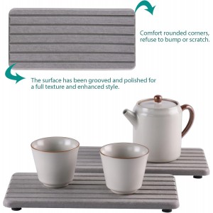 2 PCS Water Absorbent diatomite Coasters, 8.3