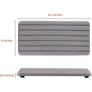 2 PCS Water Absorbent diatomite Coasters, 8.3