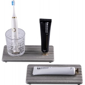 2 PCS Water Absorbent diatomite Coasters, 8.3