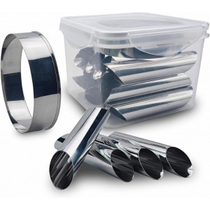 Cannoli Forms Pastry Roll Molds,Stainles...