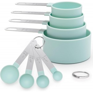 Measuring Cups and Spoons Set of 8 Piece...