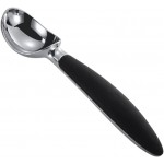 Non-Slip Handle Ice Cream Scoop, 6.7 Inch Zinc Alloy Ice Cream Spoon, Ice Cream Dipper for Dessert, Gelatos, Frozen Yogurt, Watermelon Fruit Melon Baller