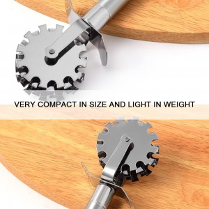 Meat Tenderizer/Tenderized Meat Rolling Hammer,Heavy Duty Meat Mallet, Stainless Steel Blades Tenderizer Tool, Pounder Mallet Tool for Steak Beef Chicken