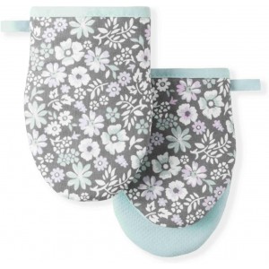 Martha Stewart Ditsy Floral Mini Oven Mi...