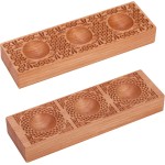 Wooden Ravioli Mold Handmade Pasta Ravioli Board Wood Ravioli Mould Homemade Fresh Pasta wooden Board Tools, Maveite 2 in 1 braid pattern and honeycomb with bees pattern, Pasta Lovers Gift