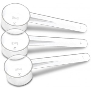 3 Measuring Spoons Set with Short Handle...