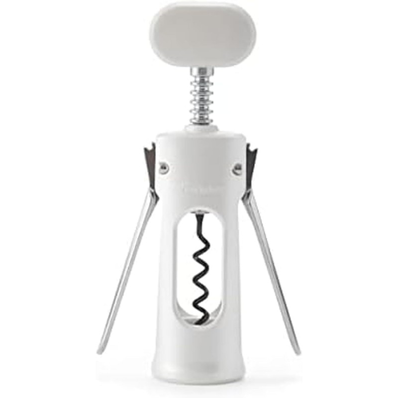 Rabbit Premium Wine Wing Corkscrew Wine Opener and Bottle Opener, Pearl 2.36 x 1.97 x 7.68 IN