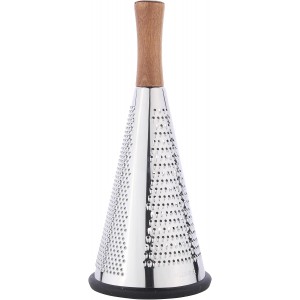 Cone Cheese Grater with Handle - Stainle...