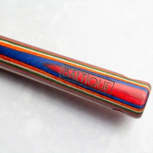 Totally Bamboo Baltique Marrakesh Collection 4-Piece Measuring Spoon Set, Includes 1/4 Teaspoon, 1/2 Teaspoon, 1 Teaspoon & 1 Tablespoon Measurements, Stainless Steel Spoons w/Wood Handle for Cooking