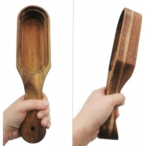 Cheese Grater With Container - Stainless Steel Cheese Grater With Wood Handle Shredder Zester Grater Box Kitchen Handheld Cheese Spoon Grater