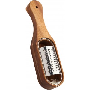 Cheese Grater With Container - Stainless...