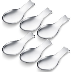 Nuanchu 6 Pcs Stainless Steel Spoon Rest...