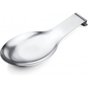 1 PCS Stainless Steel Spoon Rest, Spoon ...