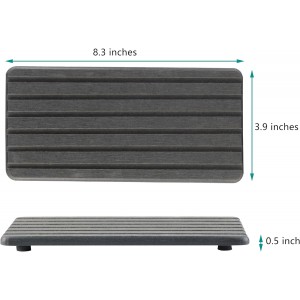 2 PCS Water Absorbent diatomite Coasters, 8.3