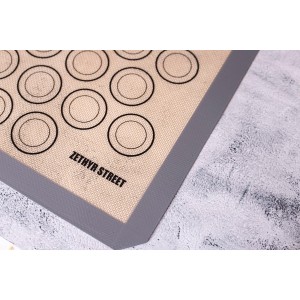 Macaron Silicone Baking Mats - Set of 2 - Full Size - 16 x 24 in (40 x 60 cm), Non-Stick Macaron Mat for Perfect Baking - Dishwasher & Oven Safe, Ideal for Macarons, Cookies, Bread, and More