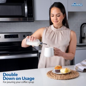 EHOMEA2Z Stainless Steel Liquor Bottle Pourers Classic Bottle Pourers for Alcohol, Leak-Proof, Dishwasher-Safe Pour Spouts for Liquour Bottles (12, Stainless Steel)