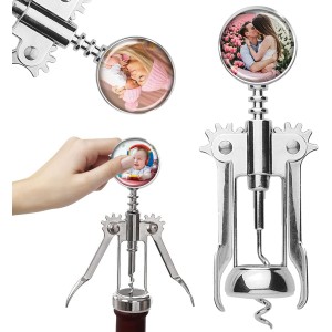 ubjva Custom Photo Wine Bottle Opener, Z...