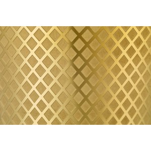 Barfly Diamond Lattice Shaker Set, Gold Plated