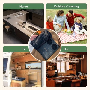 Bar Mat, Bar Accessories, Multifunctional Folding Cocktail Mat with Cutting Board, 18