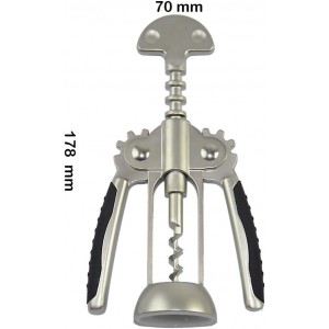 Wine Opener Corkscrew Wine Bottle Opener Wing-Shaped Bottle Opener Household Beer Bottle Opener Restaurant Wine Bottle Opener Suitable For Champagne Beer Lovers Bottle Opener Corkscrew