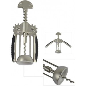 Wine Opener Corkscrew Wine Bottle Opener Wing-Shaped Bottle Opener Household Beer Bottle Opener Restaurant Wine Bottle Opener Suitable For Champagne Beer Lovers Bottle Opener Corkscrew