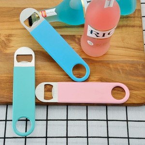 3 Pack Heavy Duty Stainless Steel Flat Bottle Opener, Solid and Beer Openers, 7 inches