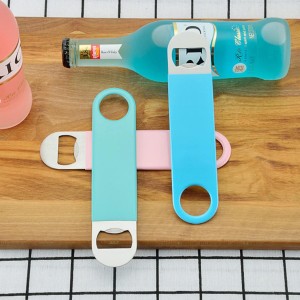 3 Pack Heavy Duty Stainless Steel Flat Bottle Opener, Solid and Beer Openers, 7 inches