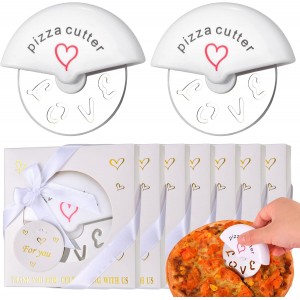 12 slice Pizza Cutter suitable for wedding gifts love used for baby showers and wedding gifts, bridal shower party gifts, souvenirs or decorations