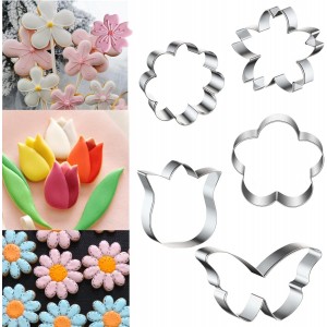 Spring Summer Flowers Cookie Cutters - R...