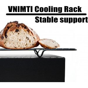 VNIMTI Baking Cooling Rack 2 Sets, Cookie Cooling Racks for Cooking, Baking, Roasting, Grilling, Drying, Oven Safe Wire Rack, 11