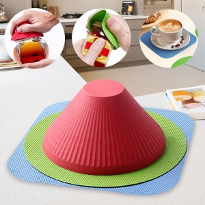3 pcs Jar Opener Gripper Pads, Rubber Ja...