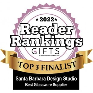 Santa Barbara Design Studio Wine Coaster Handcrafted Alabaster Wine Bottle Coaster, 4.5