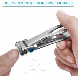Extra Large Long Handle Toenail Clippers - 17mm Wide Jaw Opening Heavy Duty for Thick Toenails, Seniors, Men, Adults