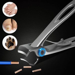 Extra Large Long Handle Toenail Clippers - 17mm Wide Jaw Opening Heavy Duty for Thick Toenails, Seniors, Men, Adults